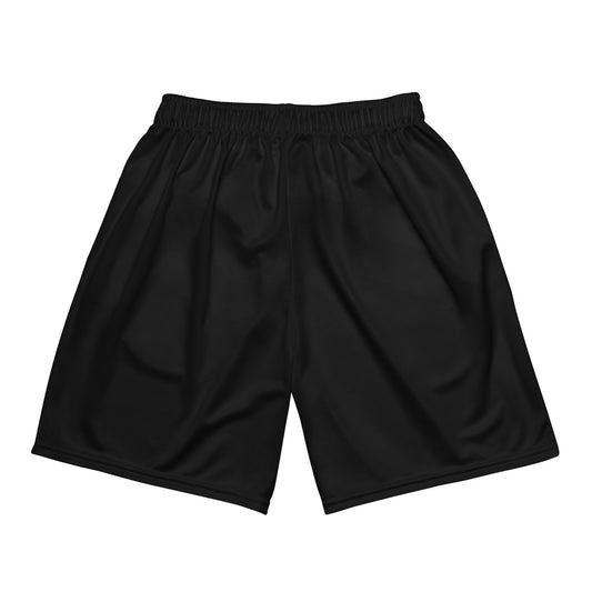 Unisex Black Parity Mesh Shorts